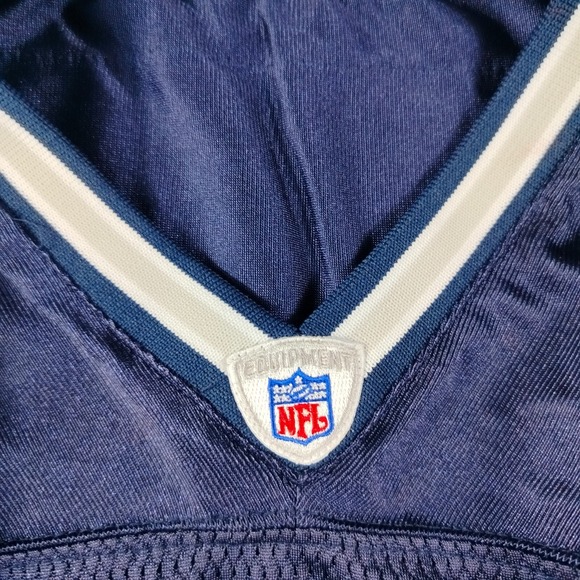 Reebok Mens NFL Throwback Jersey Shirt Dallas Cowboys #9 Tony Romo Blue Size‎ XL - Picture 5 of 13
